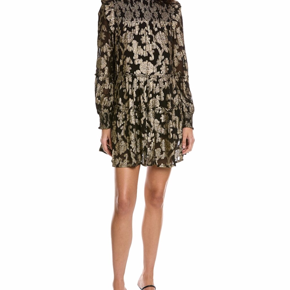 Jacquard A-Line Dress - Picture 1 of 2